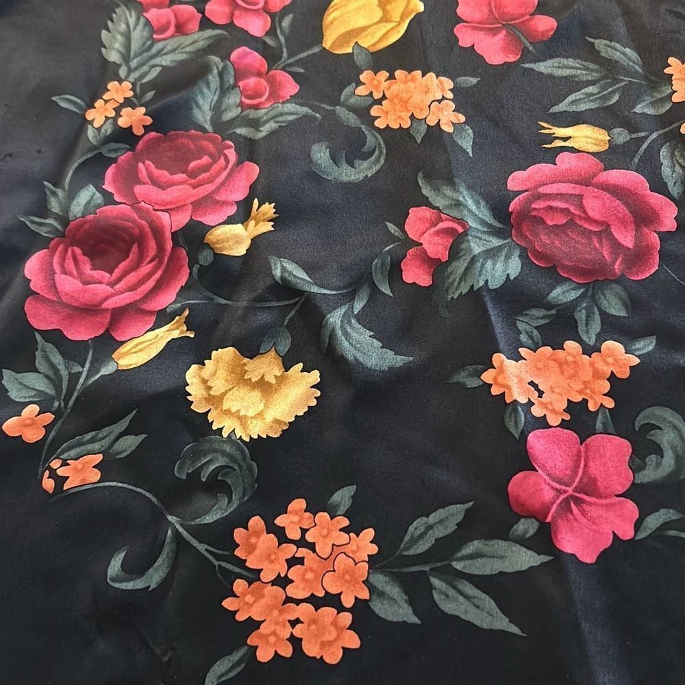 Express Roses Satin Scarf - Picture 2 of 3